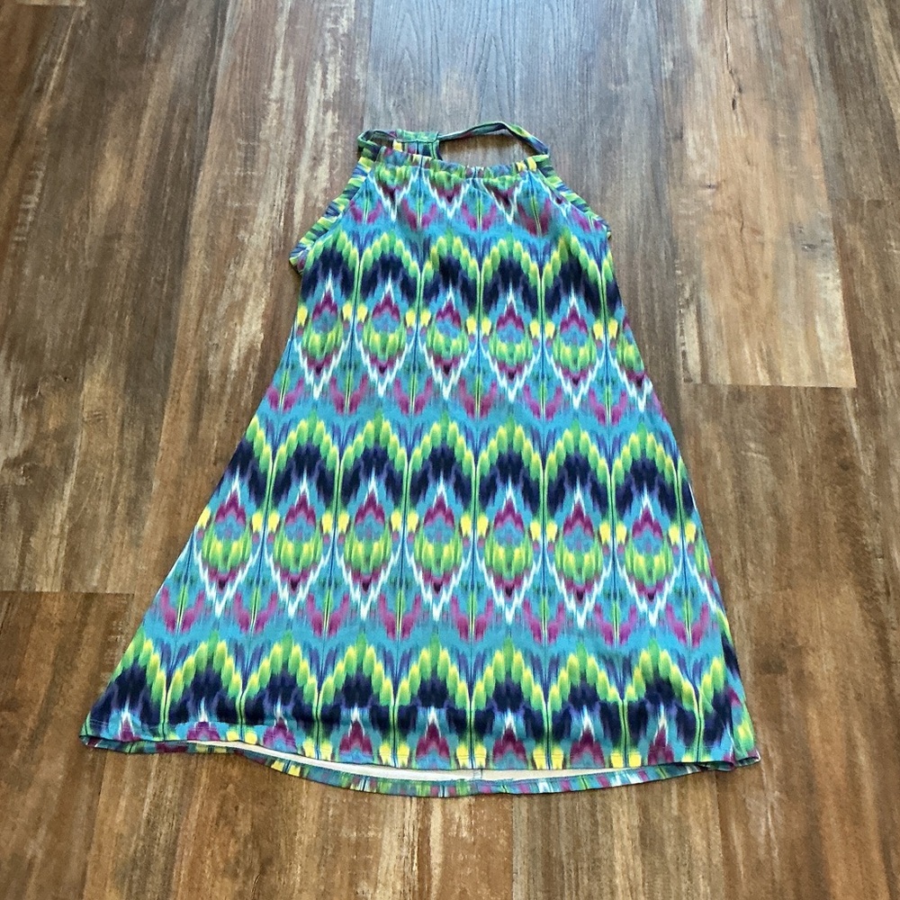 TEHAMA Multicolor Patterned Casual Dress